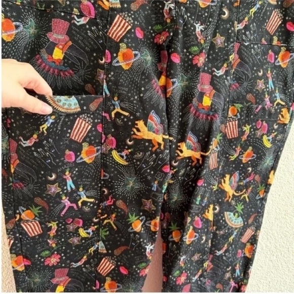 NWT Farm Rio Anthropologie Amorina Utility Pants - Picture 7 of 9